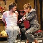 NIKKI JEE | Staff PhotographerUCI drama students re-enact an average night at the Dawson house in the play “Escape from Happiness.”