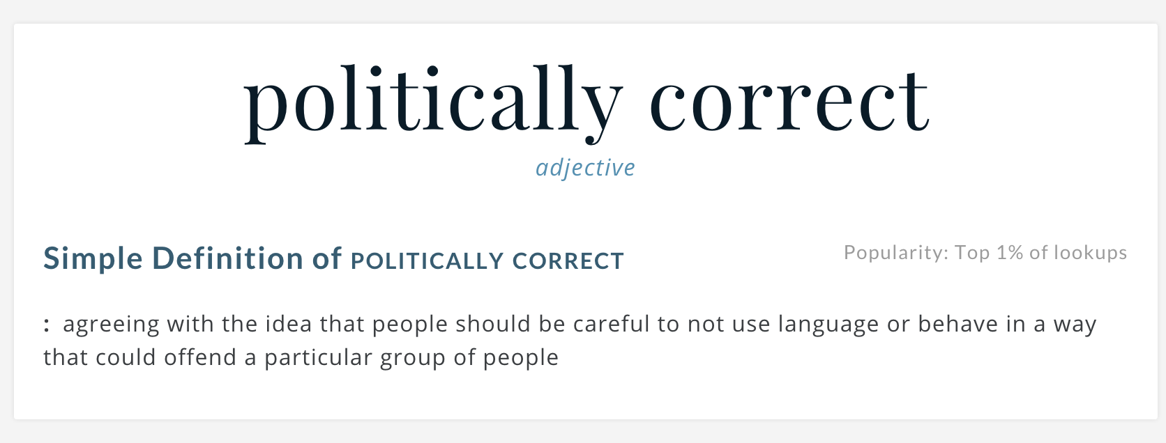 Perspectives Political Correctness New University Uc Irvine